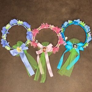 Disney Flowers Halo Princess Headbands